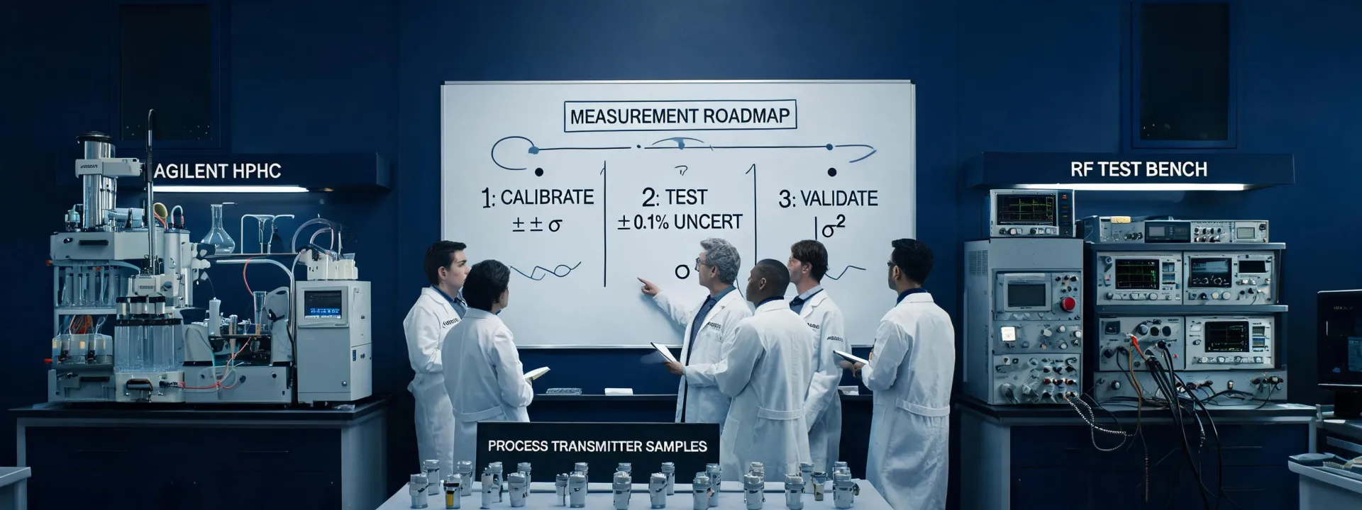 Agilent precision laboratory roadmap wall